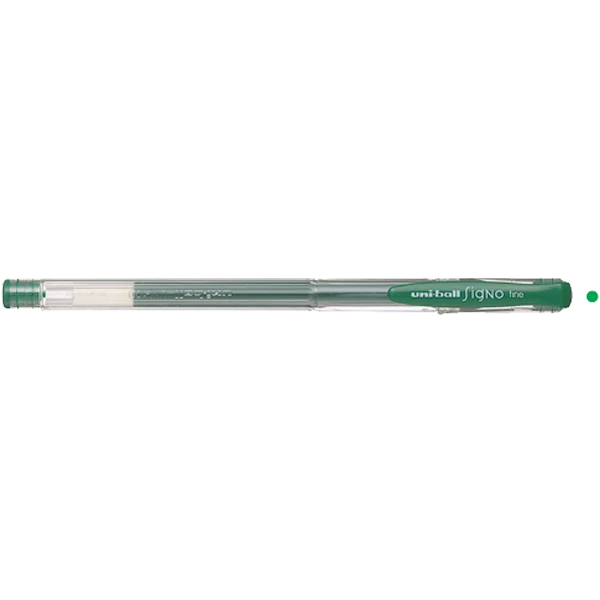 Uni-Ball Roller Kalem Signo Fine Jel Bilye Uç 0.7 MM Yeşil UM-100