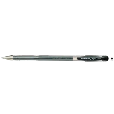Uni-Ball Roller Kalem Signo Fine Jel Bilye Uç 0.7 MM Siyah UM-100