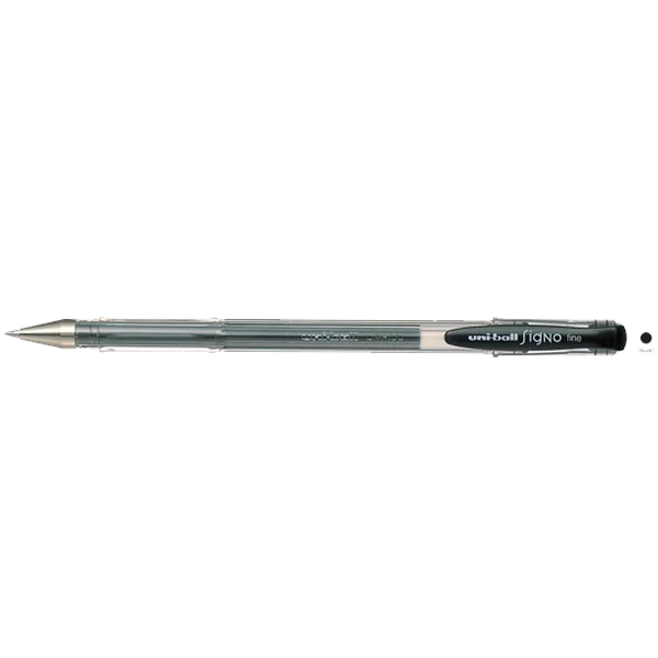 Uni-Ball Roller Kalem Signo Fine Jel Bilye Uç 0.7 MM Siyah UM-100
