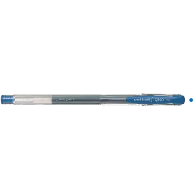 Uni-Ball Roller Kalem Signo Fine Jel Bilye Uç 0.7 MM Mavi UM-100
