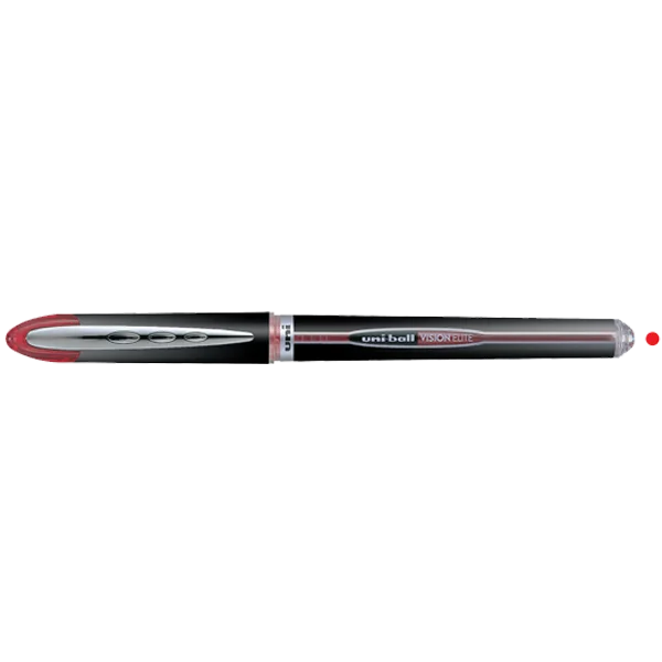Uni-Ball Roller Kalem Vision Elite Bilye Uç 0.5 MM Kırmızı UB-205