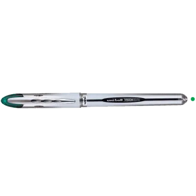 Uni-Ball Roller Kalem Vision Elite Bilye Uç 0.8 MM Yeşil UB-200