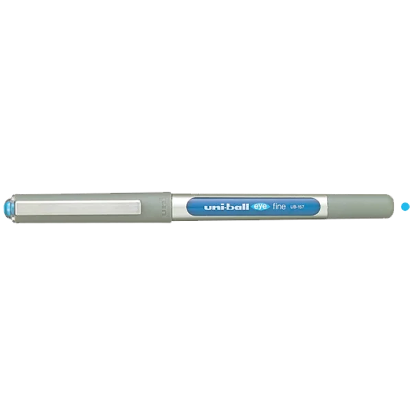 Uni-Ball Roller Kalem Eye Fine Bilye Uç 0.7 MM Açık Mavi UB-157
