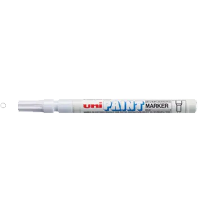 Uni-Ball Markör Boyama Paınt Marker 0.8-1.2 MM Beyaz PX-21