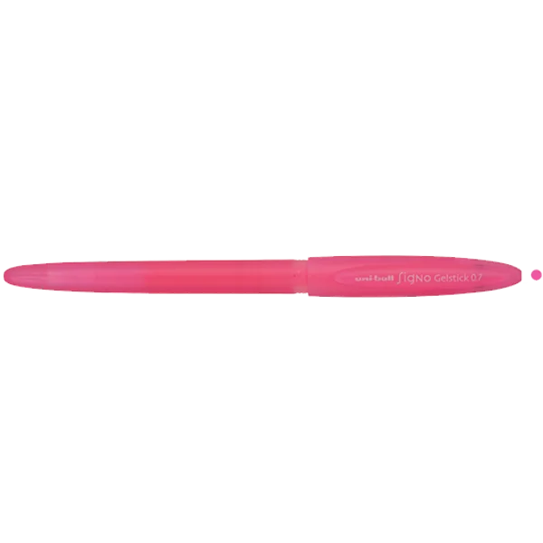 Uni-Ball Roller Kalem Signo Gelstick Jel Bilye Uç 0.7 MM Fosforlu Pembe UM-170