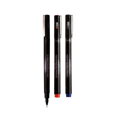 Uni-Ball Çizim Kalemi Akrilik Uçlu Fine Line Pin 0.3 MM Mavi PIN 03-200