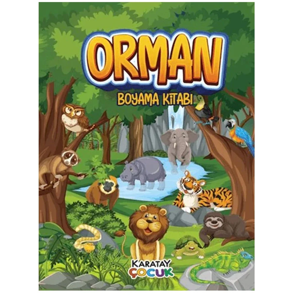 4E Orman Boyama 128 Syf Karatay Yayınları