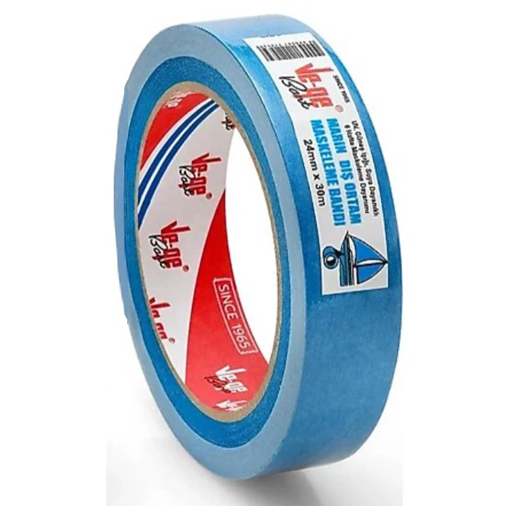 Vege Krepe (Maskeleme) Bantı 24 MMx30 MT Bluetape