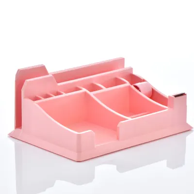 Ops Masaüstü Organizer Kalemlik Pastel Pembe Klm302