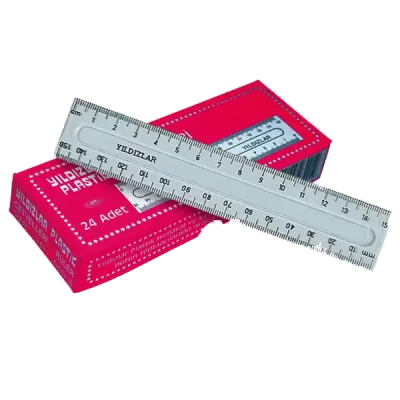 Yıldızlar Standart Cetvel Plastik 15 CM 30