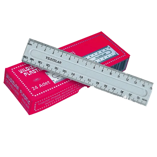 Yıldızlar Standart Cetvel Plastik 15 CM 30
