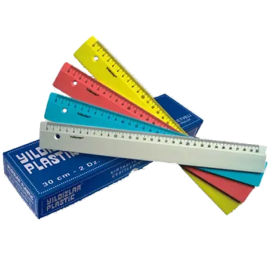 Yıldızlar Standart Cetvel Plastik Renkli 30 CM 70
