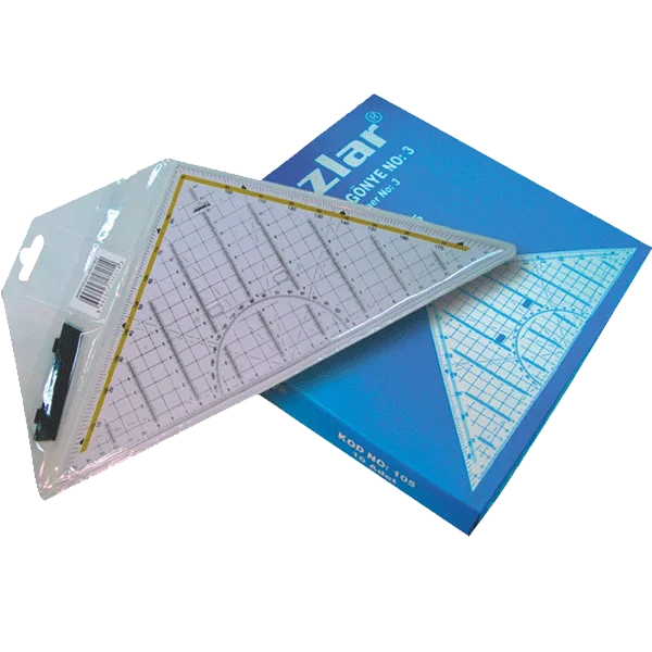Yıldızlar Teknik Resim Gönyesi Geometrik-Açılı No:3 105
