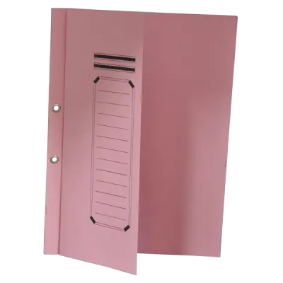 Bafix Yarım Kapak Dosya Karton Pembe