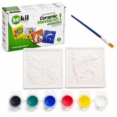 Şekil Seramik Mandala Seti