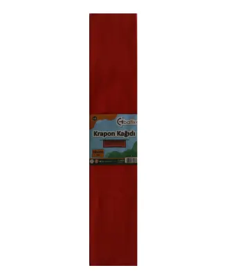 Bafix Krapon Kağıdı 10 LU 50x200 CM Kırmızı