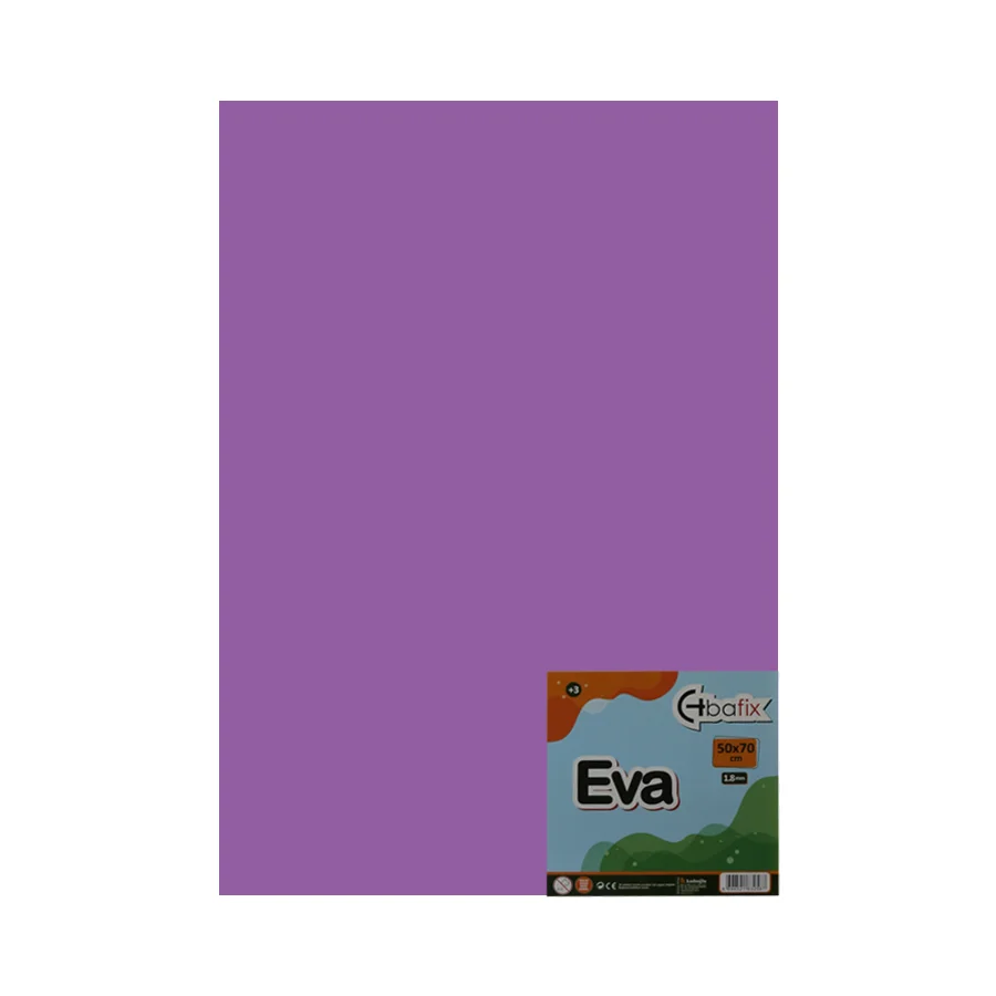 Bafix Eva Düz Renk 50x70 Mor