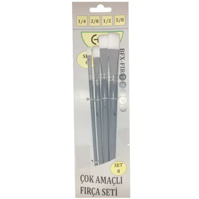 Bafix Fırça Seti Çok Amaçlı Artist 4 LÜ (1/4-3/8-1/2-5/8) Set-8 70908