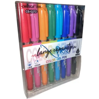 Bafix Jel Kalem Chosch 0.5 MM 8 Renk 8 Lİ CS-G272