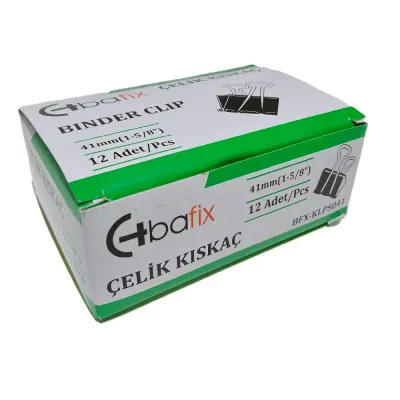 Bafix Kıskaç (Klips) Çelik 41 MM Bfx-Klps041
