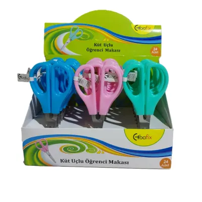 Bafix Okul Makası Küt Uçlu 13,5 Cm BFX-SA3450