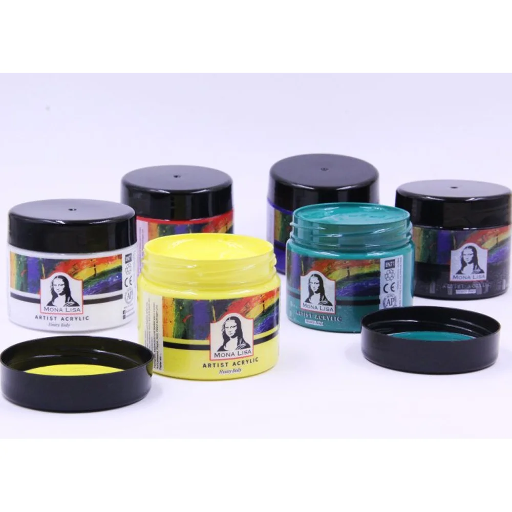 Mona Lisa Akrilik Boya 6 Ana Renk 125 ML