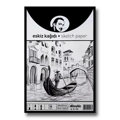 Altınyıldız Eskiz Kağıdı 10 Poşet 25x35 120 GR AYRD-248