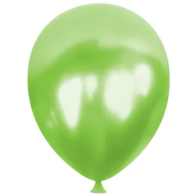 Balonevi Balon 12" Metalik Açık Yeşil 12 Li
