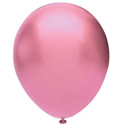 Balonevi Balon 12" Metalik Pembe 12 Li
