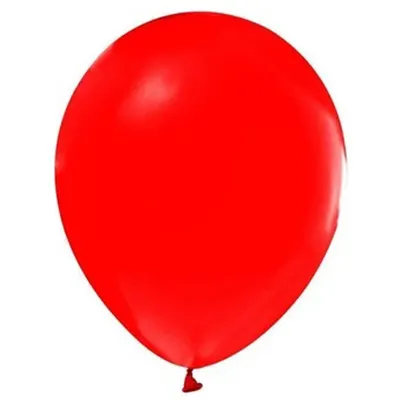 Balonevi 12" Baskı Balonu Neon Kırmızı 100 Lü