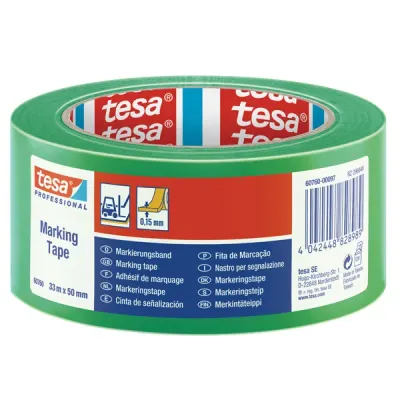 Tesa İkaz Bandı Yer İşaretleme Yeşil 33x50 60760-00097-15