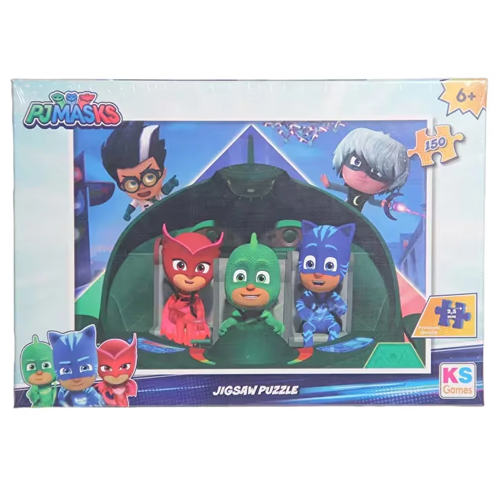 Ks Games Puzzle Pj Masks 150 Lisanslı Ürünler Pjm715