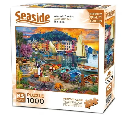 Ks Games Puzzle 1000 Evening İn Portofino 20812