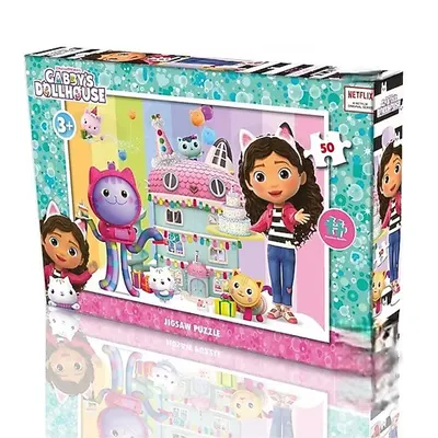 Gabbys Dollhouse Puzzle 50 Prç.