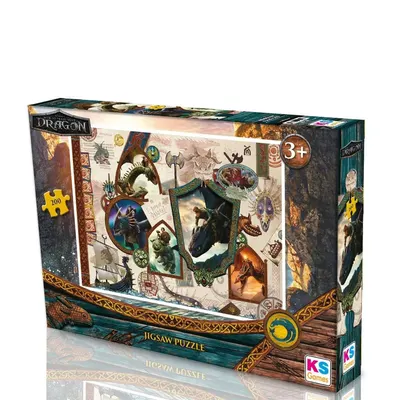 Ks Games Puzzle 200 Parça How To Traın Your Dragon Hd 113