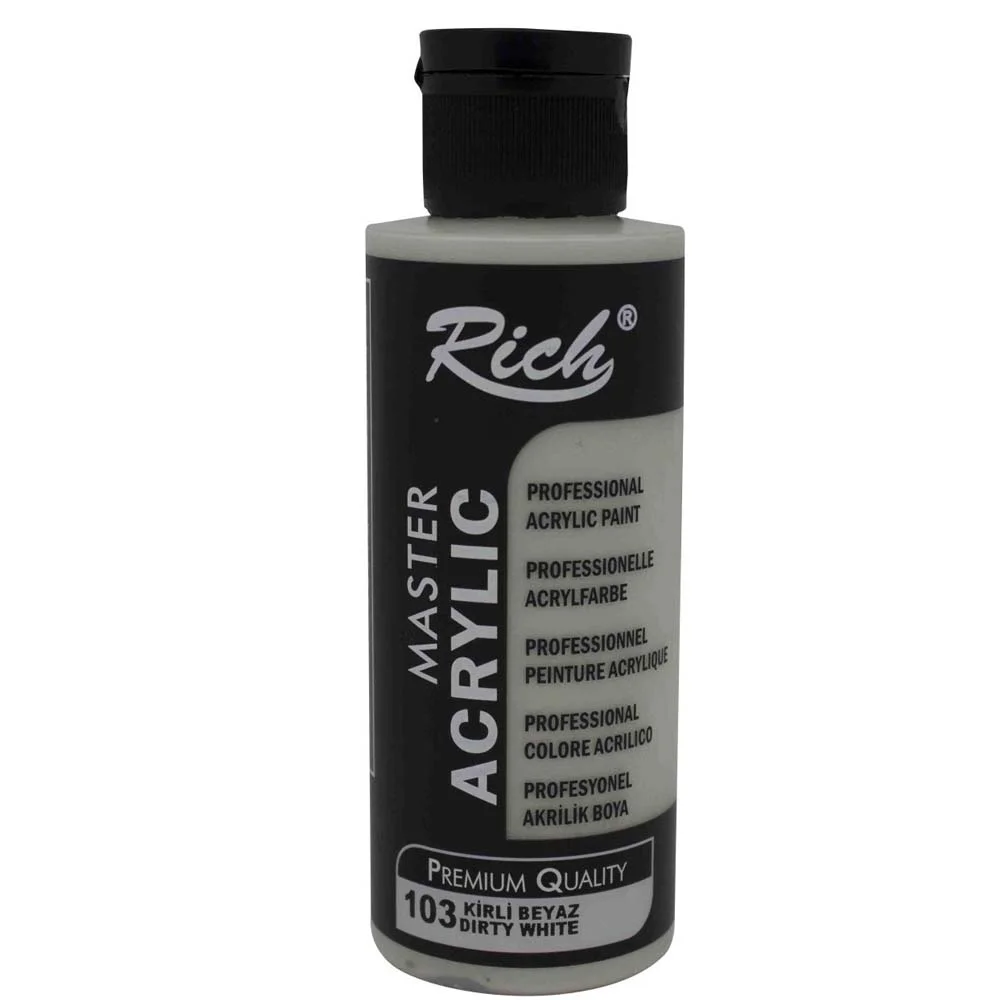 Rich Akrilik Boya Master 120 CC Kirli Beyaz 120-103