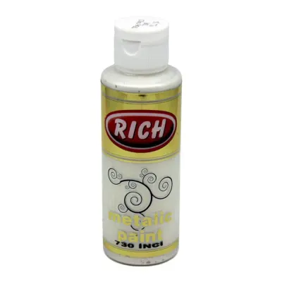 Rich Akrilik Boya Metalik 120 CC İnci 120-0730