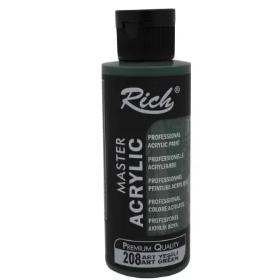 Rich Akrilik Boya Master 120 CC Art Yeşili 208