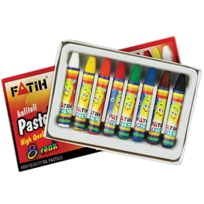 Fatih Pastel Boya 8 Renk King Size