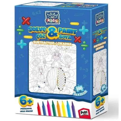 Art Kids Çöz Boya / Çıkarma 5847
