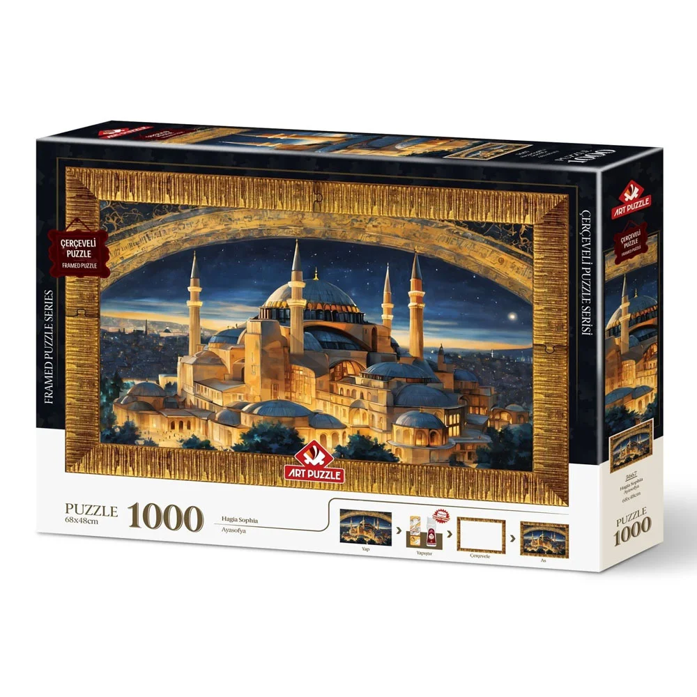 Art Puzzle 1000 Parça Çerçeveli Ayasofya 5667