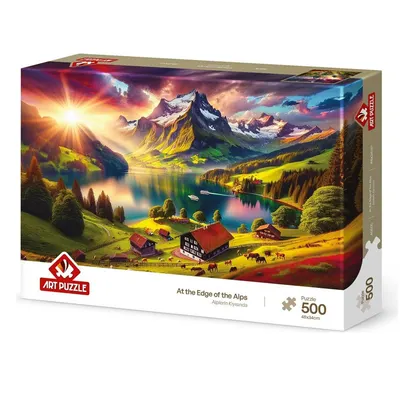 Art Puzzle 500 Parça Alplerin Kıyısında 40505