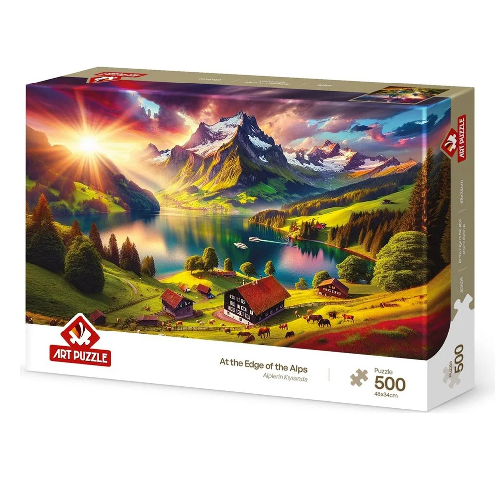 Art Puzzle 500 Parça Alplerin Kıyısında 40505
