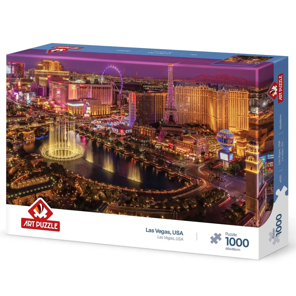 Art Puzzle 1000 Parça Las Vegas,usa 41011