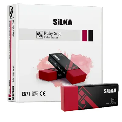 Silka Silgi Ruby Kırmızı 30 LU