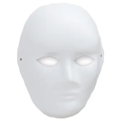 Puti Maske Karton Küçük Surat 5169