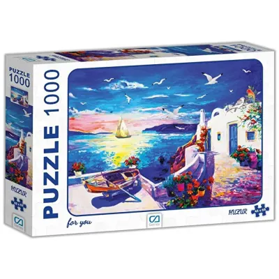 Ca Games Puzzle 1000 Parça Huzur 7000