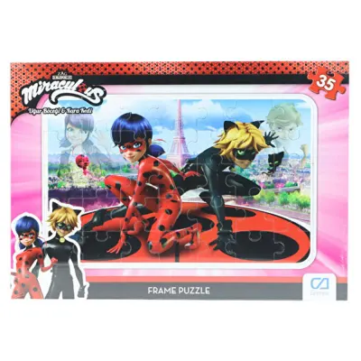 Ca Games Puzzle 35- 1 Mıraculous Frame 5020-5022