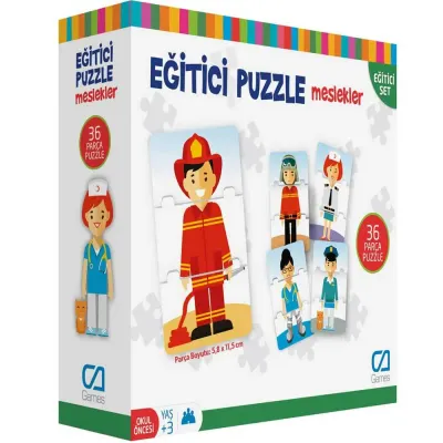Ca Games Eğitici Puzzle Meslekler 5030