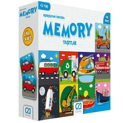 Ca Games Memory Taşıtlar 5038